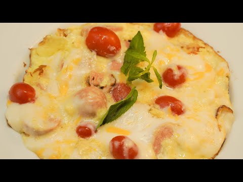 Creamy Egg With Sausage , Rich and Satisfying Breakfast Delight!