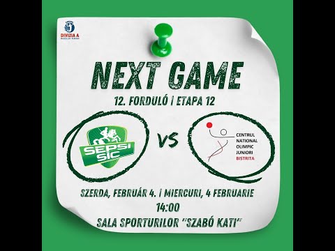 ACS SEPSI-SIC - CNOPJ Bistrița / 🤾🏼‍♀️ Divizia A, Seria B🟢 12. forduló | etapa 12