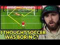AMERICAN Reacts to 20 CRAZIEST Goals In Football History! *INSANE*