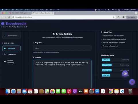 Harvard University CS50 Web Project - 1 Wiki @harvard @cs50 @edXOnline @davidjmalan
