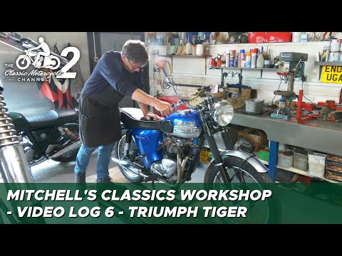 , title : 'Classic Motorcycle Workshop Video Log 6 - Triumph Tiger top-end etc'