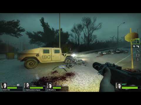 LEFT 4 DEAD 2: Multiplayer VERSUS Gameplay (No Commentary rYu)