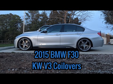 KW V3 coilovers being installed in the 500+ WHP N55 F30. This is not a full tutorial, just a general overview of the job. Big things ...