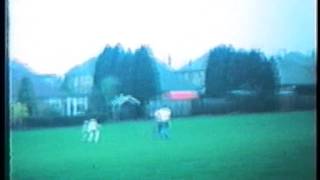 preview picture of video 'Cricket on Hayes Park, Wigston,1987.'