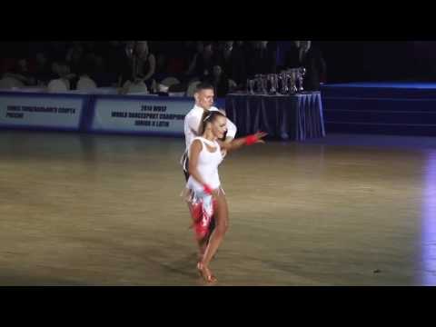 World Championship Junior 2 Latin, Final Presentation, Samba Nikita Olinichenko   Elizaveta Pustorna