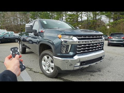 2020 Chevrolet Silverado 2500HD Z71: Start Up, Test Drive, Walkaround and Review