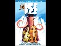 Opening Closing To Ice Age 2002 DVD HD