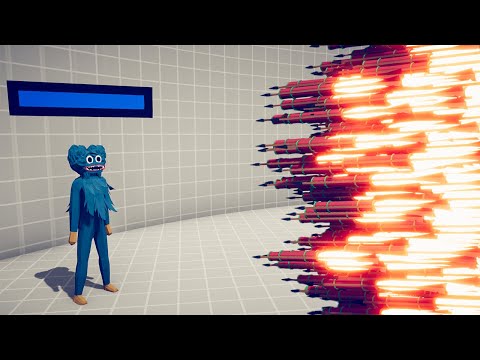 TAEKWONDO POPPY PLAYTINE vs EVERY GOD WITH HEALTHBARS - TABS | Totally Accurate Battle Simulator