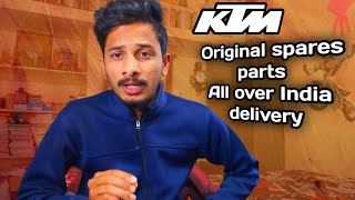Ktm orignal spare parts available || All over India delivery || contact