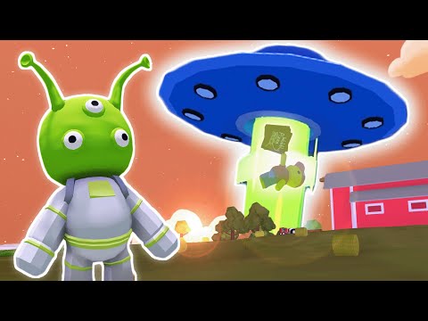 I GOT ABDUCTED BY A UFO IN WOBBLY LIFE!!