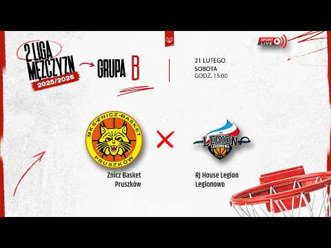 Znicz Basket Pruszków - RJ House Legion Legionowo (2 LM)