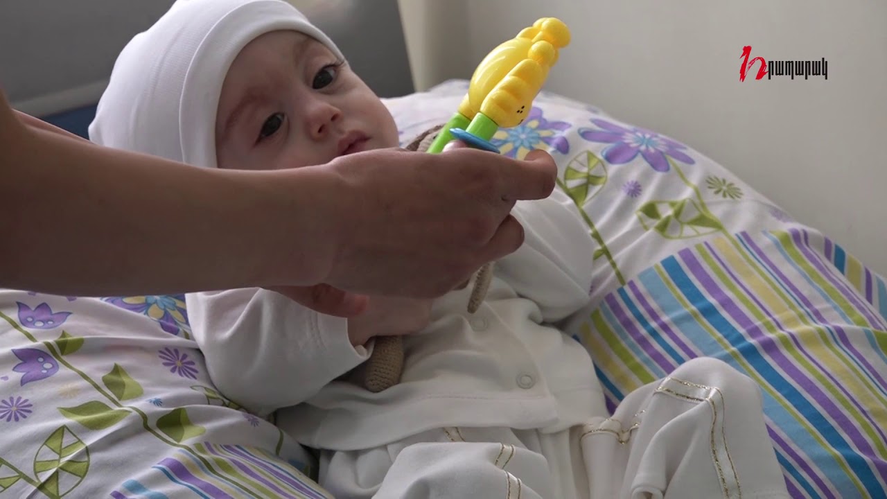 9 ամսական Գոռը, ով ծնված օրվանից պայքարում է ծանր հիվանդության դեմ, այսօր առաջին անգամ տուն է գնում