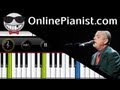 Billy Joel - Piano Man - Piano Tutorial 