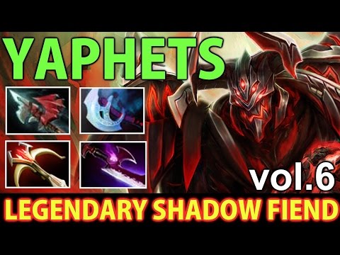 YaphetS Shadow Fiend- Dota 2: The Legendary Shadow Fiend Vol.6 [YaphetS is Triggered!]