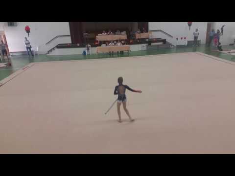 Anastasia Charalambous. CYPRUS CHAMPIONSHIP 2016. ROPE