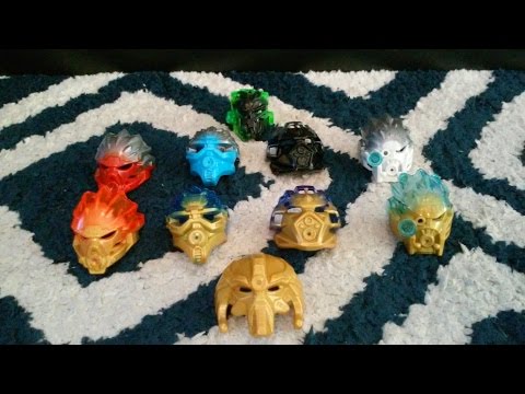 Lego Set Review: Bionicle Winter 2016 Masks