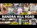 Bandra Hill Road Shopping Market Trending Latest Collection H M Zara In Mumbai Street Shopping