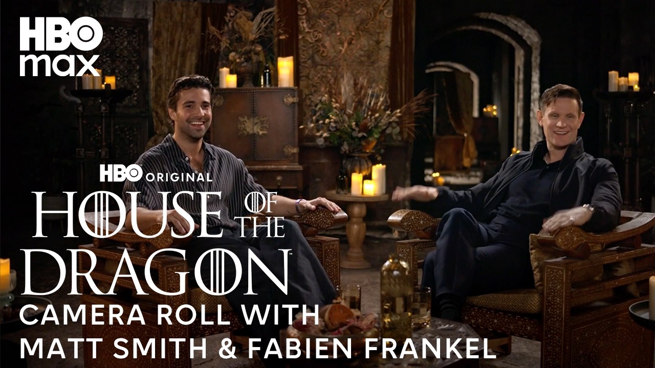 House of the Dragon Season 3 | Matt Smith & Fabien Frankel Play Camera Roll | HBO Max