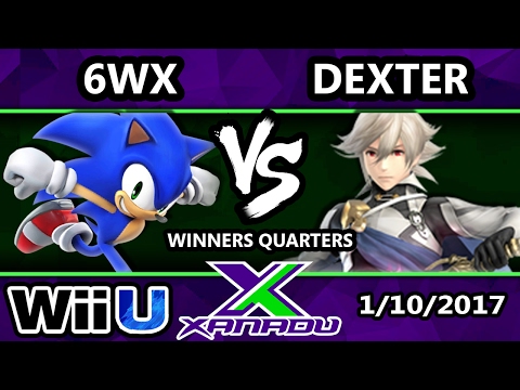 S@X 184 - Circa | 6WX (Sonic) Vs. Dexter (Corrin) - SSB4 Winners Quarters - Smash for Wii U