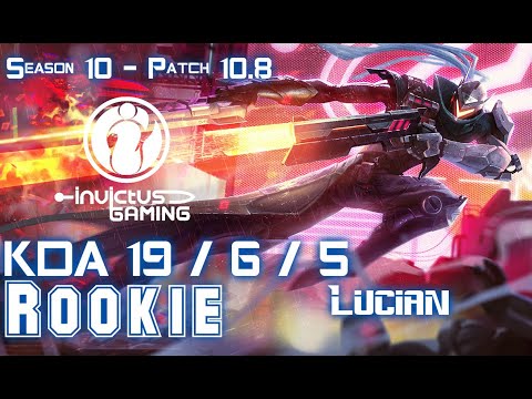 IG Rookie LUCIAN vs SYLAS Mid - Patch 10.8 KR Ranked