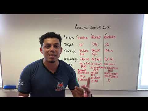 SEMEF MANAUS 2019 - Análise do Edital