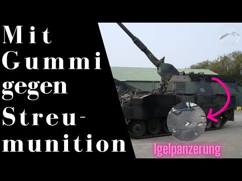Bombletschutz mit "Igelpanzerung" - Gummi gegen Streumunition