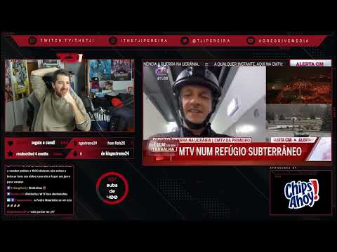 TJI REAGE A RICARDO ARAÚJO PEREIRA "CMTV NA UCRÂNIA"