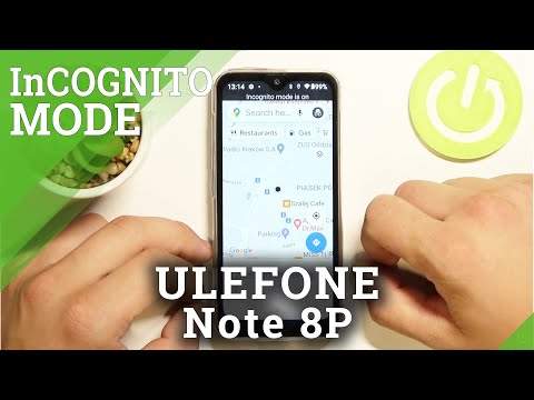 Turn On & Deactivate Incognito Mode - Google Maps on ULEFONE Note 8P