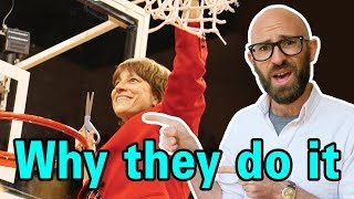 How Did the Tradition of Cutting the Nets in Basketball Start?