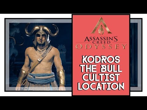 Assassin's Creed Odyssey Kodros the Bull Cultist Location (Delian League Cultists)