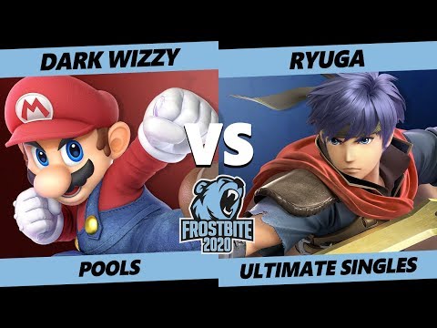 Frostbite 2020 SSBU Pools - MVG | Dark Wizzy (Mario) Vs. RNG | Ryuga (Ike) Ultimate Singles