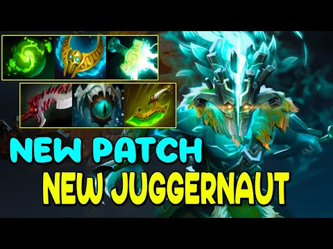 INTENSE NEW PATCH [ Juggernaut ] INSANE ABILITY UPDATE - FULL TEAM FIGHT - DOTA 2 GAMEPLAY