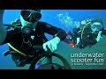 Underwater Scooter Fun in Madeira, Manta Diving Madeira, Caniço de Baixo, Portugal, Madeira
