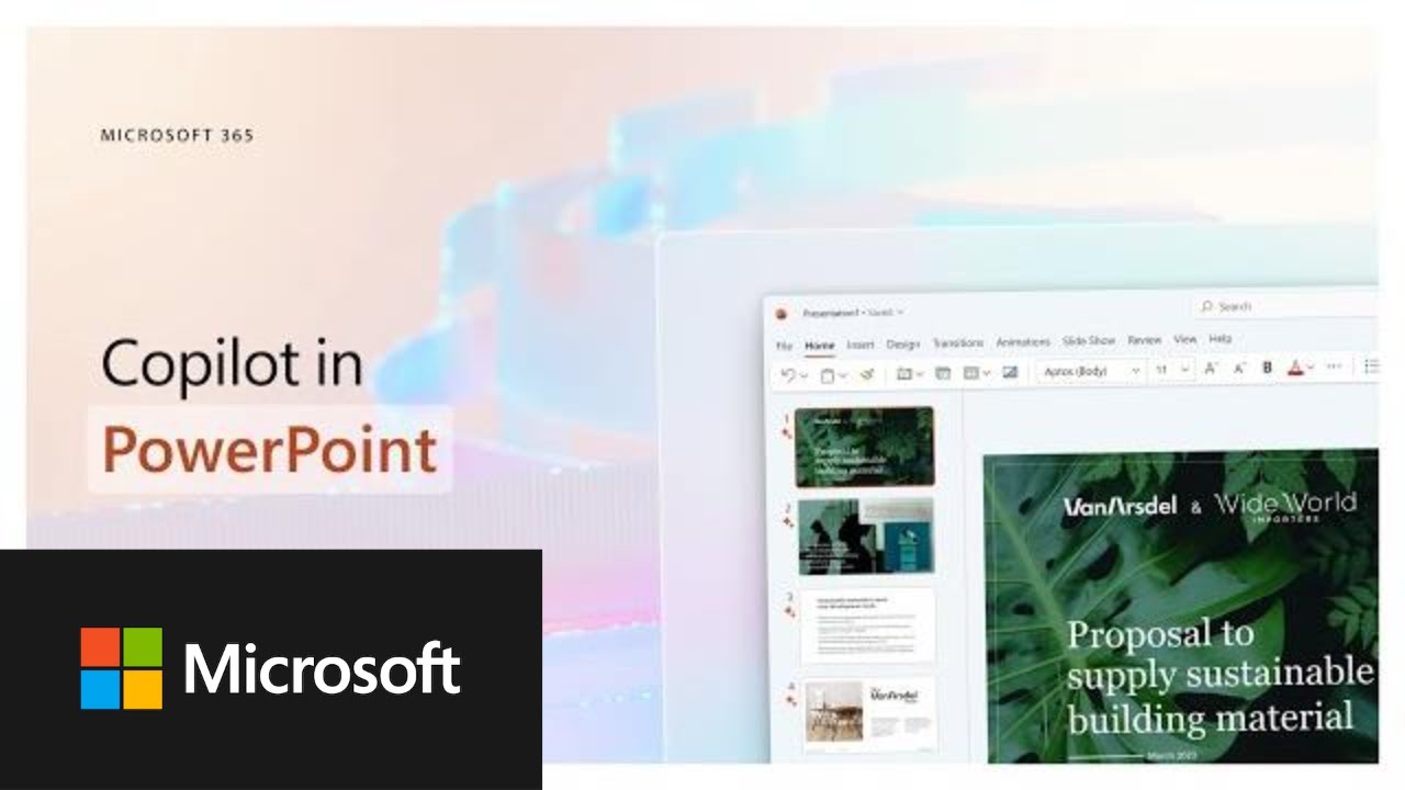 Microsoft 365 Copilot PowerPoint