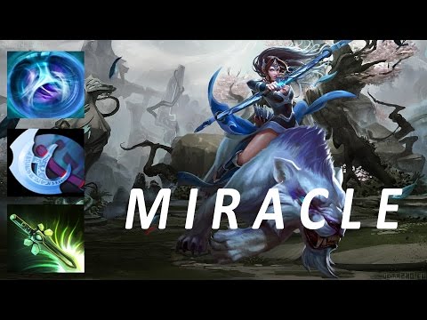 Dota 2 - 8500 MMR plays Mirana - Miracle.