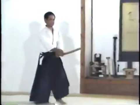 Chiba Sensei & Coryl Crane - San Diego Aikikai Bokken