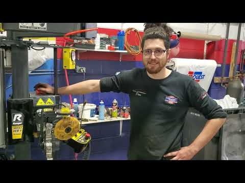 The Very Cool Tool... The Ranger RV1 Touch-less Tire Changer Set Up & Operation @UrbanAutomotive01