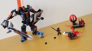 LEGO Nexo Knights Робот Черного рыцаря (70326) - відео 2