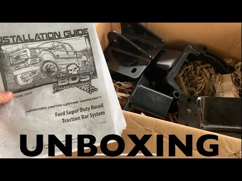 BDS RECOIL TRACTION BARS UNBOXING