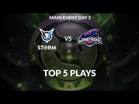 VGJ Storm vs Winstrike Top 5 plays The International Main Event Day 3