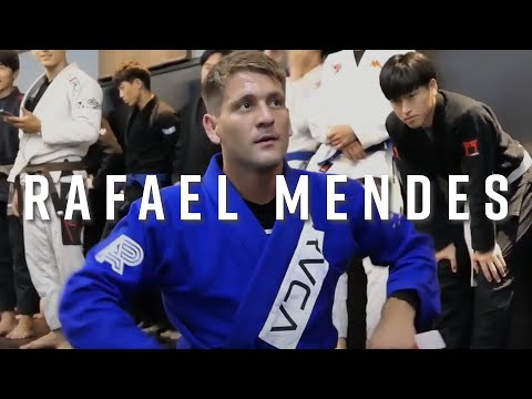 Rolling with Jiu-Jitsu World Class Rafael Mendes at a Korean Seminar