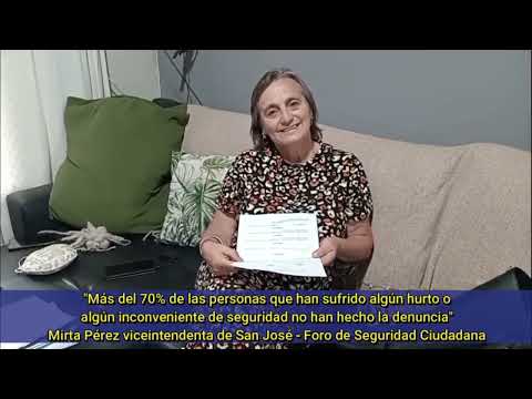 Entrevista Viceintendenta de la ciudad de San José