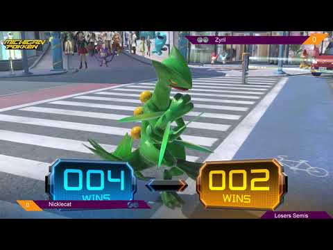 Nicklecat (Sceptile) Vs. Zyril (Charizard) Losers Semi Lansing Pokken Hopeful 2 - 8-4-18