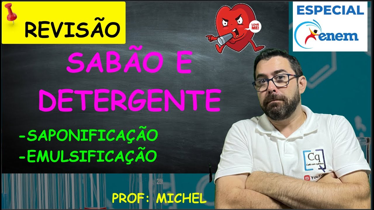 O ENEM AMA SABÃO E DETERGENTE. VAMOS ENTENDER!!