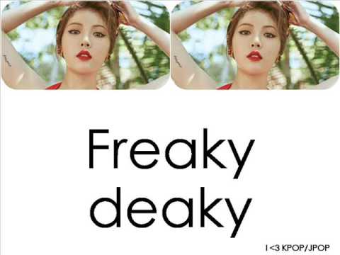 HyunA - Freaky (Color Coded HAN/ROM/ENG Lyrics)