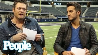 Blake Shelton &amp; Luke Bryan Play &#39;Would You Rather?&#39; | PEOPLE Country | People