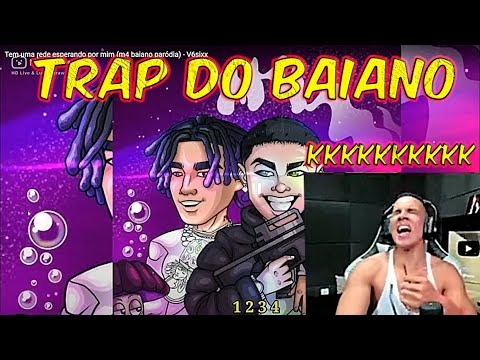 HUDSON AMORIM REAGINDO AO TRAP DO BAIANO