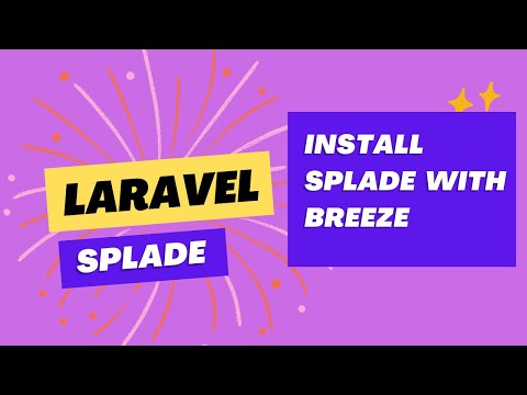 01 Laravel Install Splade with Breeze Laravel Splade Tutorial