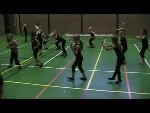 Jazzdance mini's - Jazzdemo Harfsen 2012