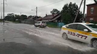 Уссурийск в воде